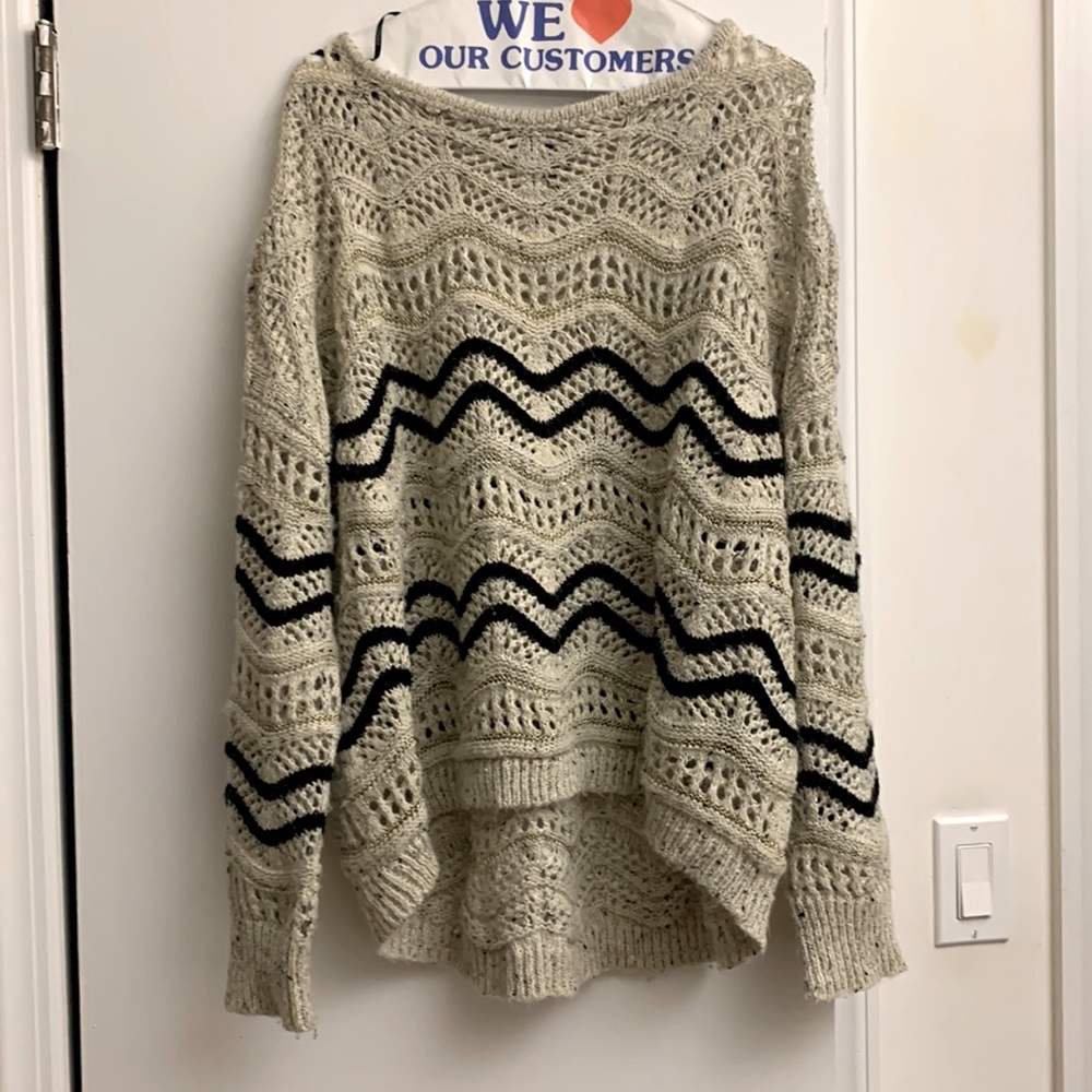 3 for $30 Oversized open knit sweater